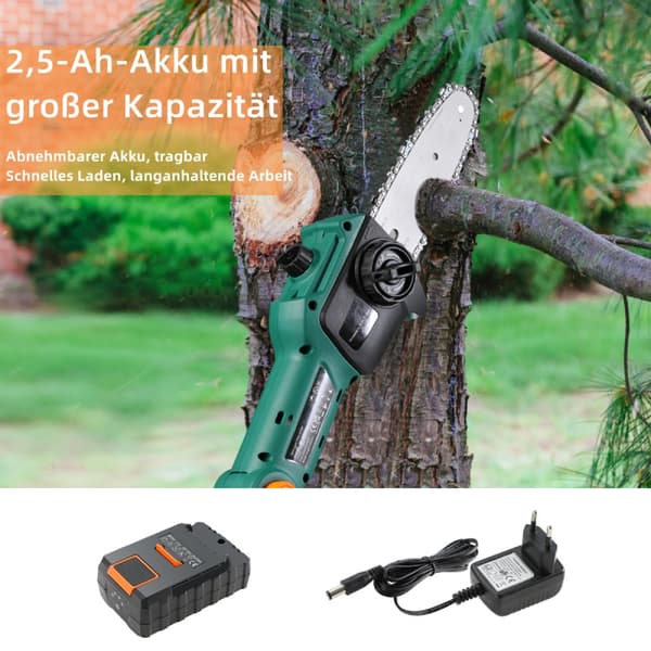 Trådløs Teleskopisk Hækkeklipper & Stangbeskærer, 20V Batteri, Justerbare Vinkler