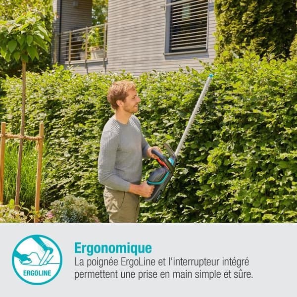 GARDENA häcksax ComfortCut 60/18V P4A