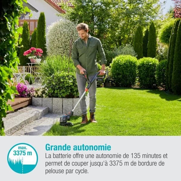 GARDENA ComfortCut grästrimmer 23/18V P4A