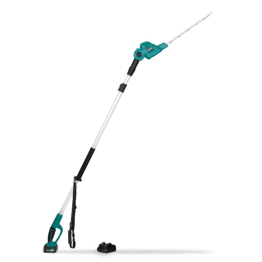 VONROC Teleskopisk häcksax 20V - 4.0Ah - 200 upp till 260cm | Inkl. Batteri och snabbladdare