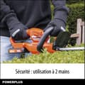 Pikkukuva 3 / 6: Dubbel effekthöjdstorlek POWDPG75320 Batteri - 20 V, batteri och laddare ingår, 580 mm blad, 18 mm avvikelse