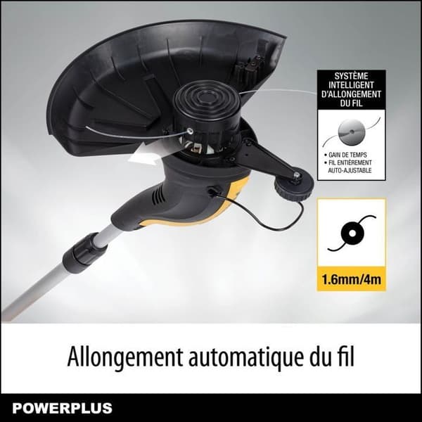 PowerPlus POWXG30033 Electric-Edge-Storey-500 W, 320 mm Ø, Tooling, Herb Cut & -Borders för din trädgård