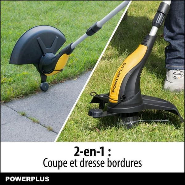 PowerPlus POWXG30033 Electric-Edge-Storey-500 W, 320 mm Ø, Tooling, Herb Cut &amp; -Borders för din trädgård