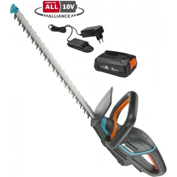 Gardena ComfortCut 50 18V P4A batteridriven häcksax, inkl 2,6 Ah batteri