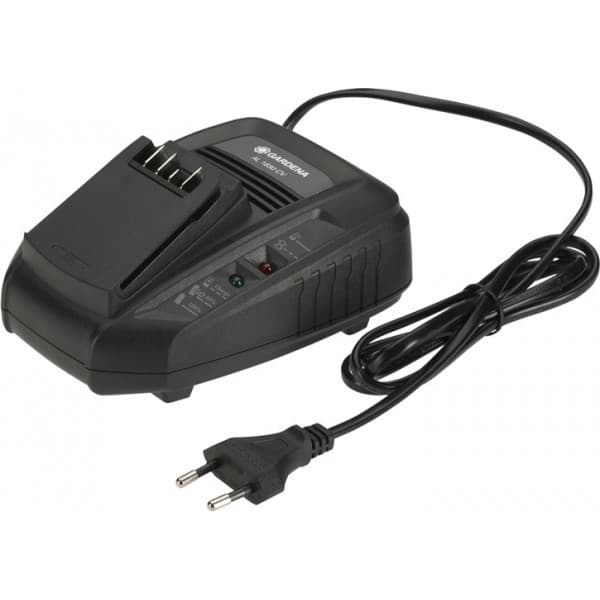 Gardena startkit P4A PBA 18V/45 + AL 1830, 2 x 2,5 Ah batterier og oplader