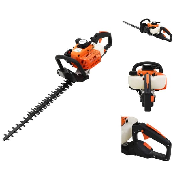 Hækkeklippere - Living benzindrevet hækkeklipper 722 mm orange og sort