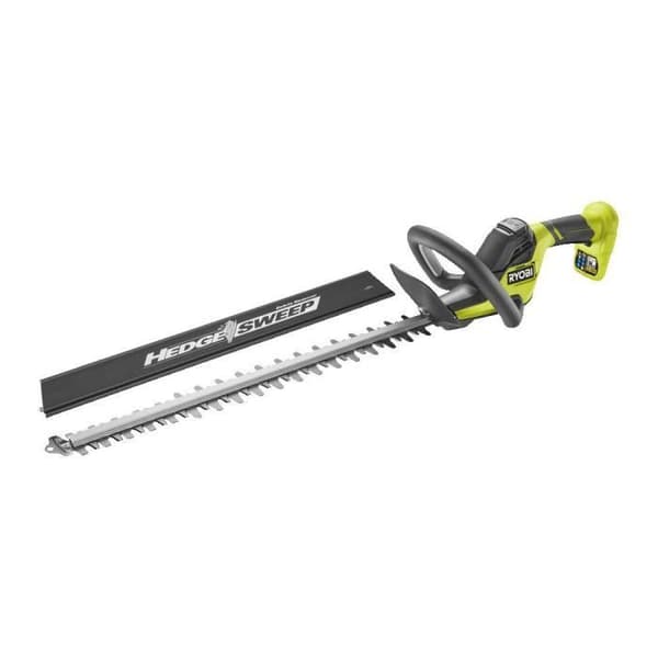 RYOBI - Häcksax LINEA 18V - blad 55 cm - HedgeSweep™ - 1 litiumbatteri 18V 2,0 Ah och 1 laddare 1,5 A - RY18HT55A-120