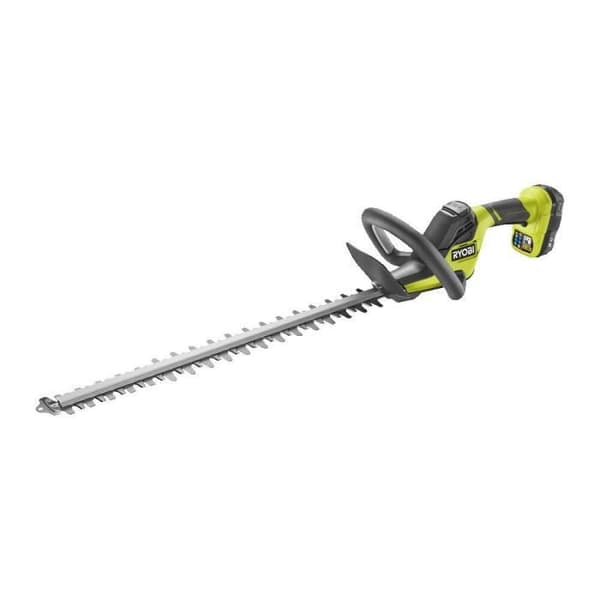 RYOBI - Häcksax LINEA 18V - blad 55 cm - HedgeSweep™ - 1 litiumbatteri 18V 2,0 Ah och 1 laddare 1,5 A - RY18HT55A-120