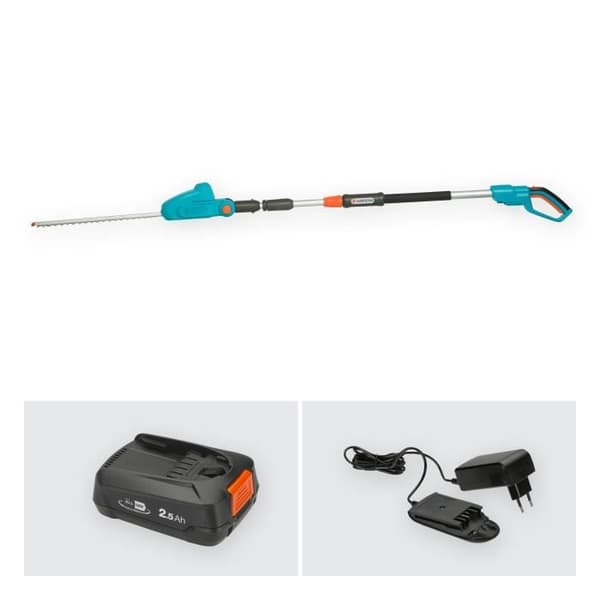 GARDENA batterihäcksax - THS42/18V P4A - 18V - 42 cm - Max höjd: 3 m (Levereras med batteri + laddare)