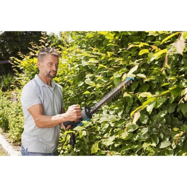 GARDENA elektrisk häcksax - EasyCut 420/45 - 420W - 45 cm - ErgoLine Handtag - Skyddsstopp