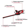 Miniatyrbild 2 av 4: Einhell batteridriven häcksax GC-CH 18/40 Li Solo Power X-Change (18V, klipp längd 40 cm) Levereras utan batteri eller laddare