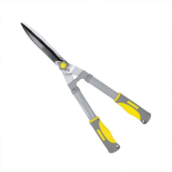 Häcksax med vågiga blad och non-stick beläggning - Suan - 58 x 21 cm - Grå