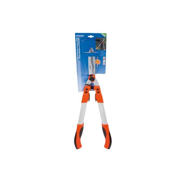Teleskopisk häcksax vågigt blad - butik - längd 73-87cm - Orange färg