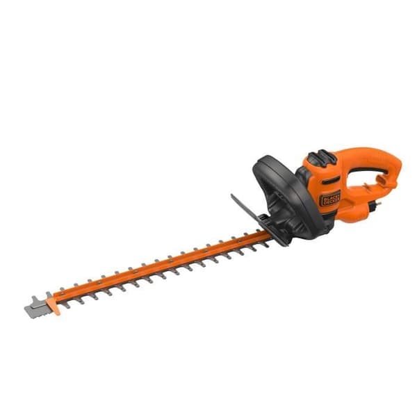 BLACK+DECKER BEHTS301-QS 500 W Häcksax med sladd 50 cm med 2 handtag och skydd - Asymmetriskt blad 22 mm Avstånd