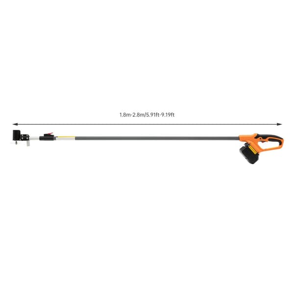 Elektrisk Häcktrimmer, 40W Effekt, Justerbar Längd från 1,8 till 2,8 meter,grön