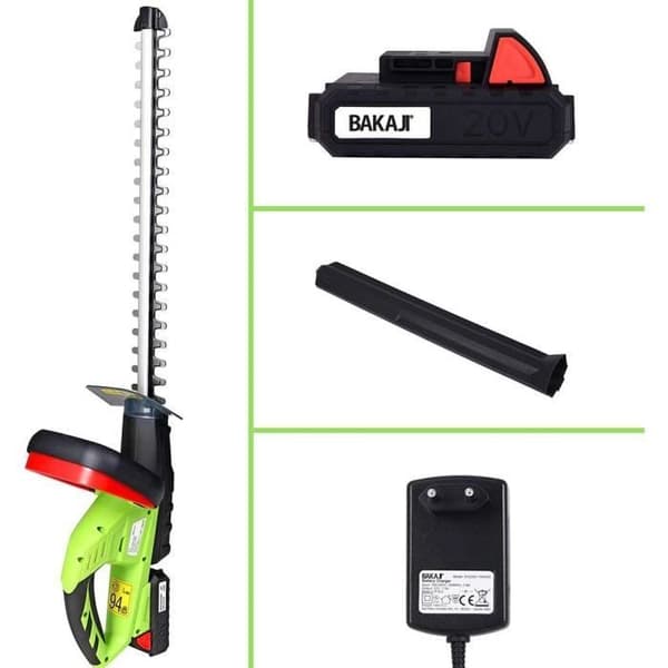 Batteridriven elhäcksax Lithium-ION 20 V 2 Ah BAKAJI 2832159