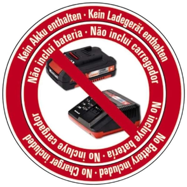 Sladdlös häcksax - EINHELL - GE-CH 1855/1 Li Solo - Stålblad - 18V - 62cm - 55cm - 18mm
