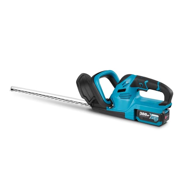 2000W 15000 RPM elektrisk häcksax med 2 olika knivar, gräsklippare med 2 batterier, flexibel användning