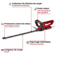 Miniatyrbild 2 av 4: Einhell Batteridriven Häcksax GE-CH 1855/1 Li Kit - Power X-Change (18V) Levereras med Batteri 2,5 Ah och Snabb Laddare
