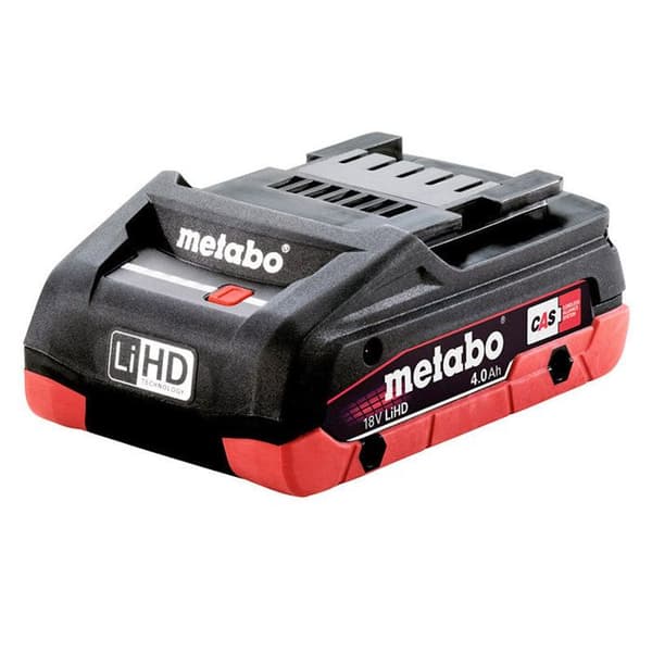Häckseldriven - Metabo - AHS 18-55 V - 18V Batteri - 53 cm Blad - 2 x 4 Ah Li-Ion