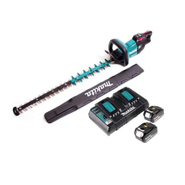Batteridriven häcksax - Makita - DUH 751 - 18V - 75 cm - Borstlös - 2x batteri 5,0Ah