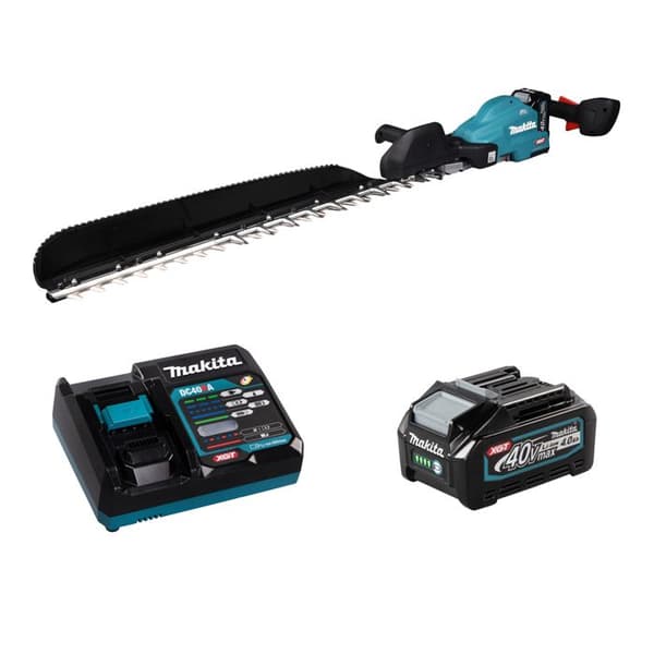 Häcksax 75 cm 40V max XGT - MAKITA - 1 batteri 40V 4.0Ah - laddare - UH014GM101