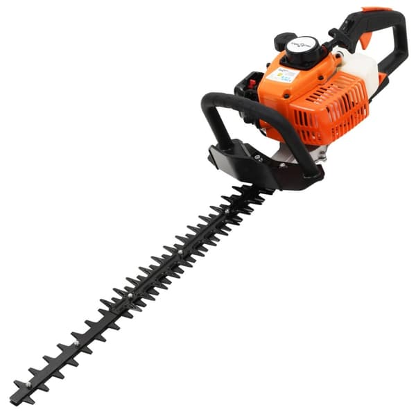 Häcksax bensindriven 722 mm orange och svart