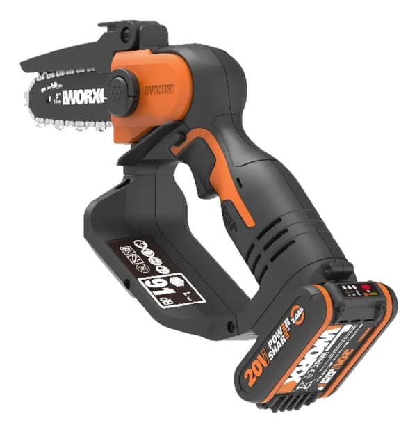 WORX WG324E motorsav Sort, Orange