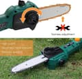 Miniatyrbillede 4 af 4: Trådløs Teleskopisk Stang Lopper, 20V Li-ion Batteri, 5m Rækkevidde