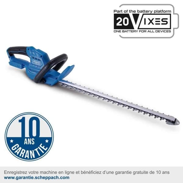 Sladdlös häcksax C-HT570-X - klipplängd 51cm - SCHEPPACH 20V IXES - utan batteri eller laddare