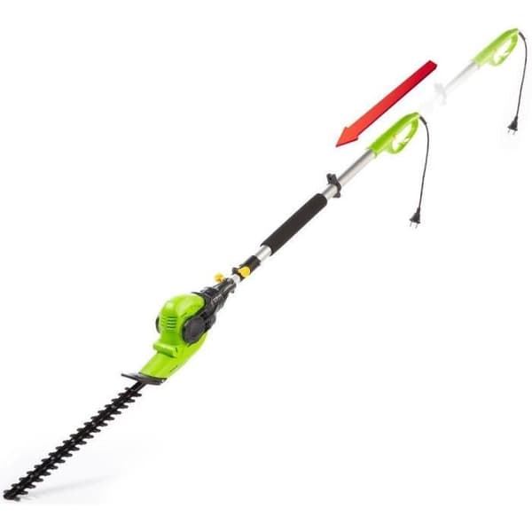 Elektrisk häcksax - Fieldmann - FZN 6005-E - 450 W - 46 cm - Teleskophandtag 190-250 cm
