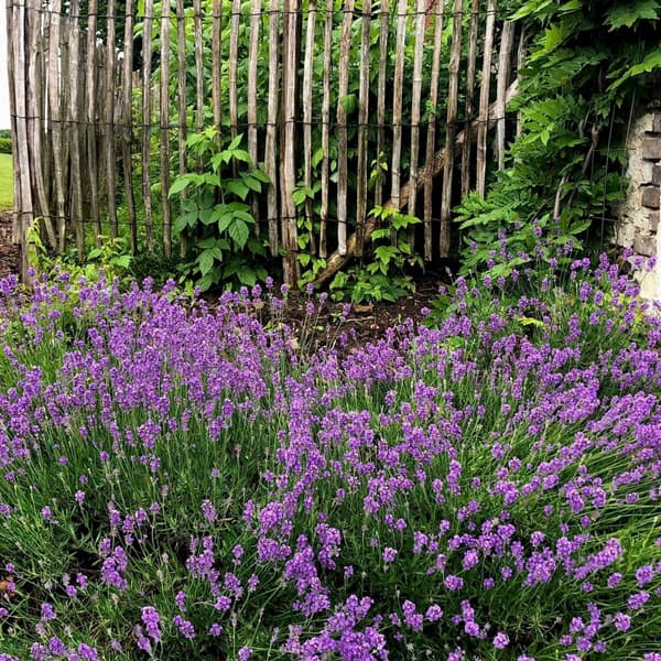 Lavendel - Sæt med 12 - Lavandula angustifolia - Højde 10-15cm - ⌀11cm