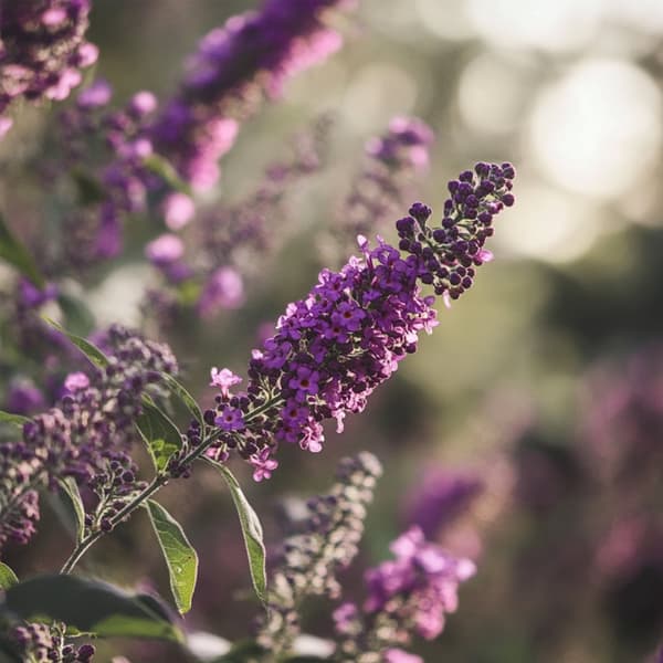 Fjärilsbuske - Set om 2 - Buddleja davidii 'Candy' - Höjd 30-40cm - ⌀19cm