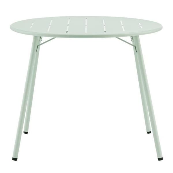 Rundt havebord - 90 cm - Celadon Grøn - Stål