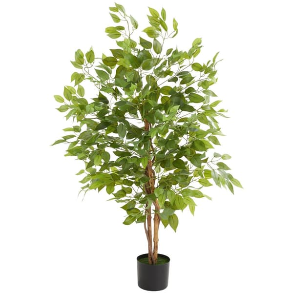 Kunstigt ficustræ Fida, realistisk tekstur - 120 cm
