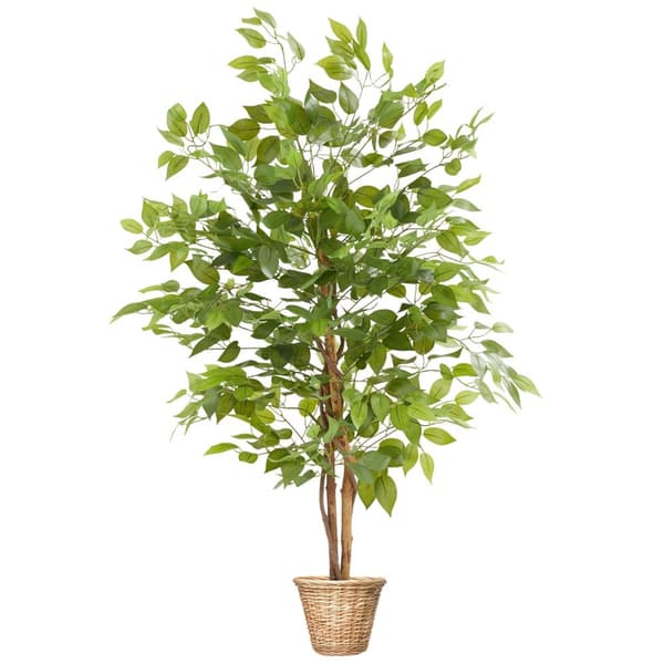 Kunstigt ficustræ Fida, realistisk tekstur - 120 cm