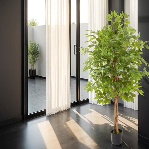Konstgjort fikusträd Fida, naturtrogen textur - 160 cm