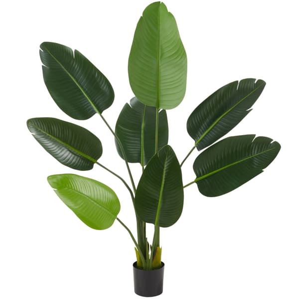 Konstgjord Strelitzia (papegojblomma), naturtrogen - 120 cm