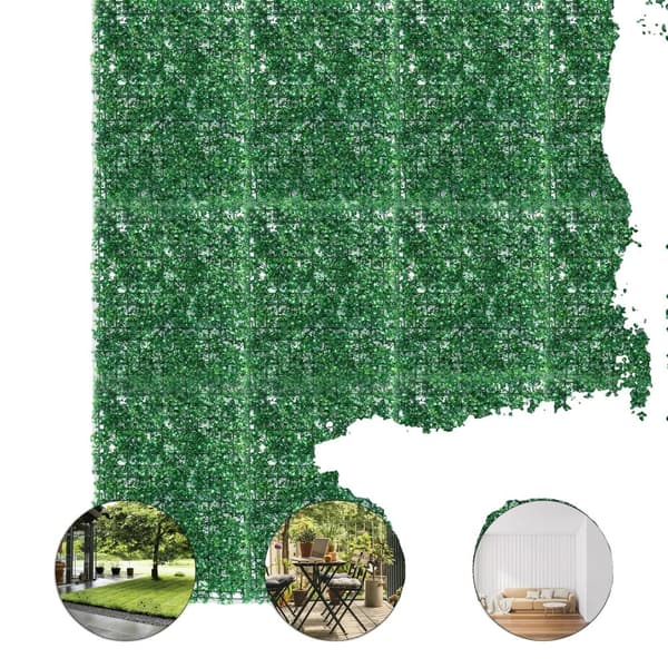 Falska häckväggspaneler, miljövänligt material, hög integritet, anpassningsbar design