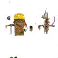 Miniatyrbillede 1 af 4: Gnome Dekorationer, Perfekte til Haver, Charmerende Mini Figuriner, Sikker for Børn og Kæledyr