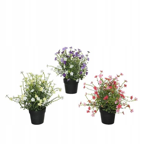 Kunstig plante i potte sukkulent 28 cm
