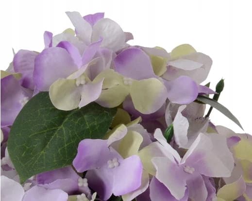 Hortensia i kruka, konstgjord prydnadsväxt, 1 st., 24x25 cm