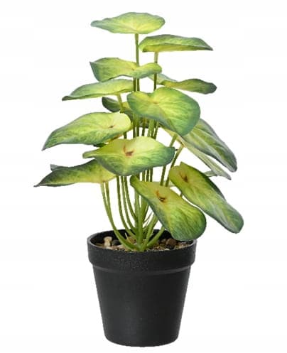 Kunstig grøn plante i en potte 32 cm dekorativ
