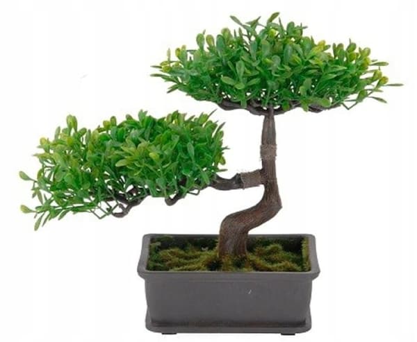 Keinotekoinen ruukkukasvi, bonsai-puu, 23x15 cm