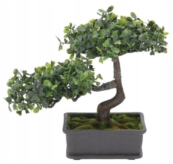 Keinotekoinen ruukkukasvi, bonsai-puu, 23x15 cm
