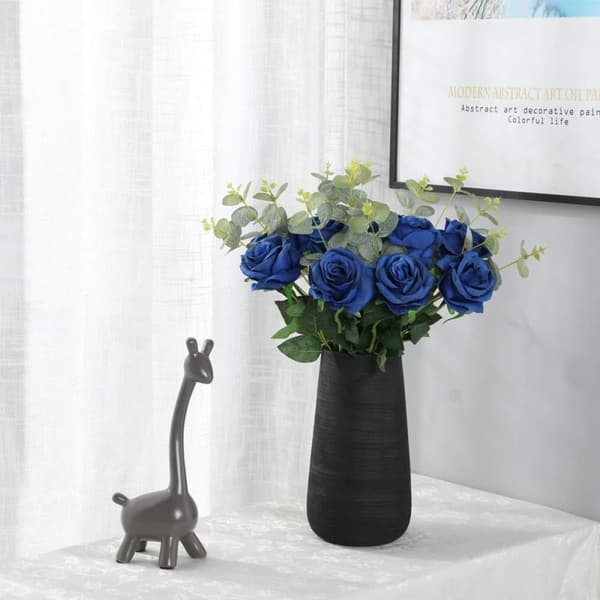 Lollanda verklighetstrogen artificiell ros för bröllopsbukett, blomsterarrangemang, hemmafest, bordsdekoration, dekoration