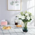 Miniatyrbild 5 av 6: Lollanda verklighetstrogen artificiell ros för bröllopsbukett, blomsterarrangemang, hemmafest, bordsdekoration, dekoration