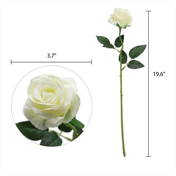 Lollanda verklighetstrogen artificiell ros för bröllopsbukett, blomsterarrangemang, hemmafest, bordsdekoration, dekoration