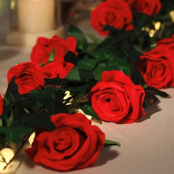 Lollanda verklighetstrogen artificiell ros för bröllopsbukett, blomsterarrangemang, hemmafest, bordsdekoration, dekoration