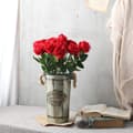 Miniatyrbild 5 av 7: Lollanda verklighetstrogen artificiell ros för bröllopsbukett, blomsterarrangemang, hemmafest, bordsdekoration, dekoration